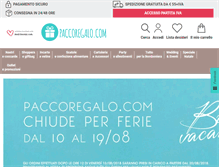 Tablet Screenshot of paccoregalo.com